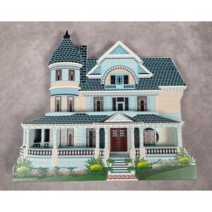 VTG Sheila's Queen Anne Mansion Eureka Springs AR 1897 Victorian Village Decor